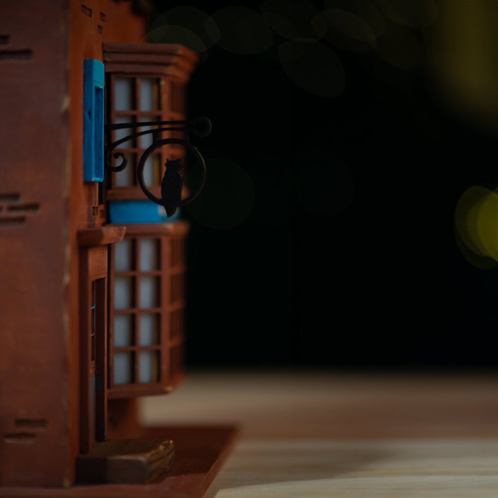 Owl Emporium – Wooden Magic Lamp